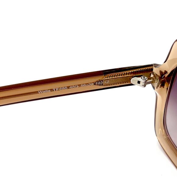 New,  TOM FORD Sunglasses Wallis TF688 45G Authentic - Picture 8 of 11